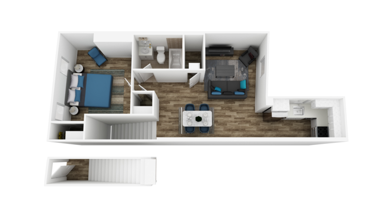 Catherine Street Chase Catherine Street Chase Floor Plan Unit 21, 2-Bedroom 