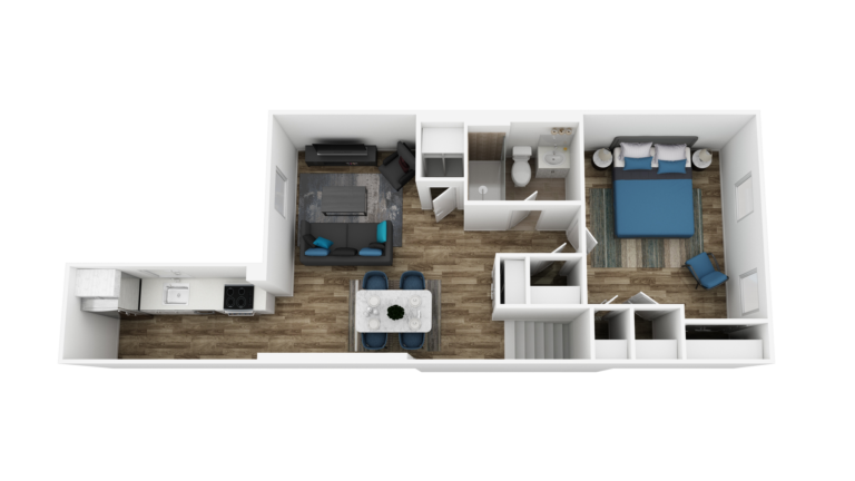 Catherine Street Chase Catherine Street Chase Floor Plan Unit 22, 1-Bedroom 