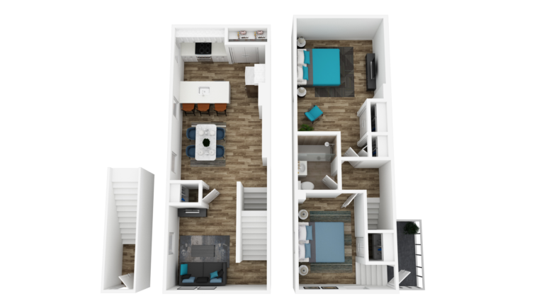 Catherine Street Chase Catherine Street Chase Floor Plan Unit 29, 2-Bedroom 