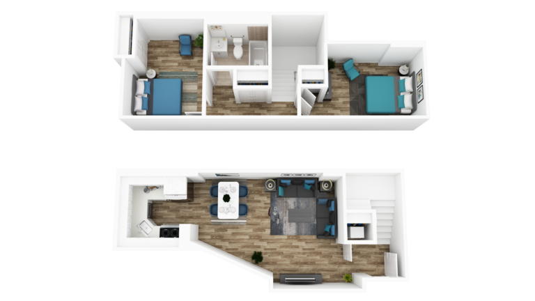 Catherine Street Chase Catherine Street Chase Floor Plan Unit 6, 2-Bedroom 